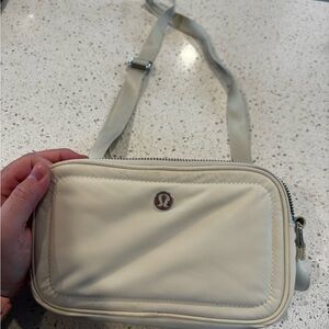 lululemon athletica Cream Crossbody Bag